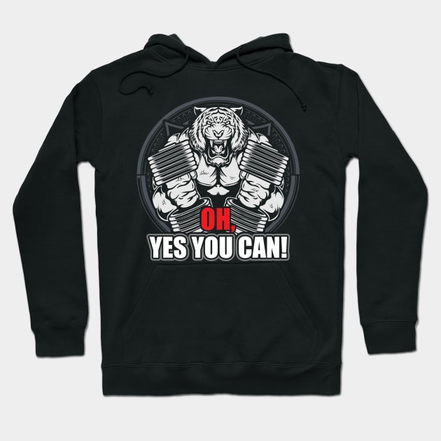 OH. YES YOU CAN! Hoodie by busines_night